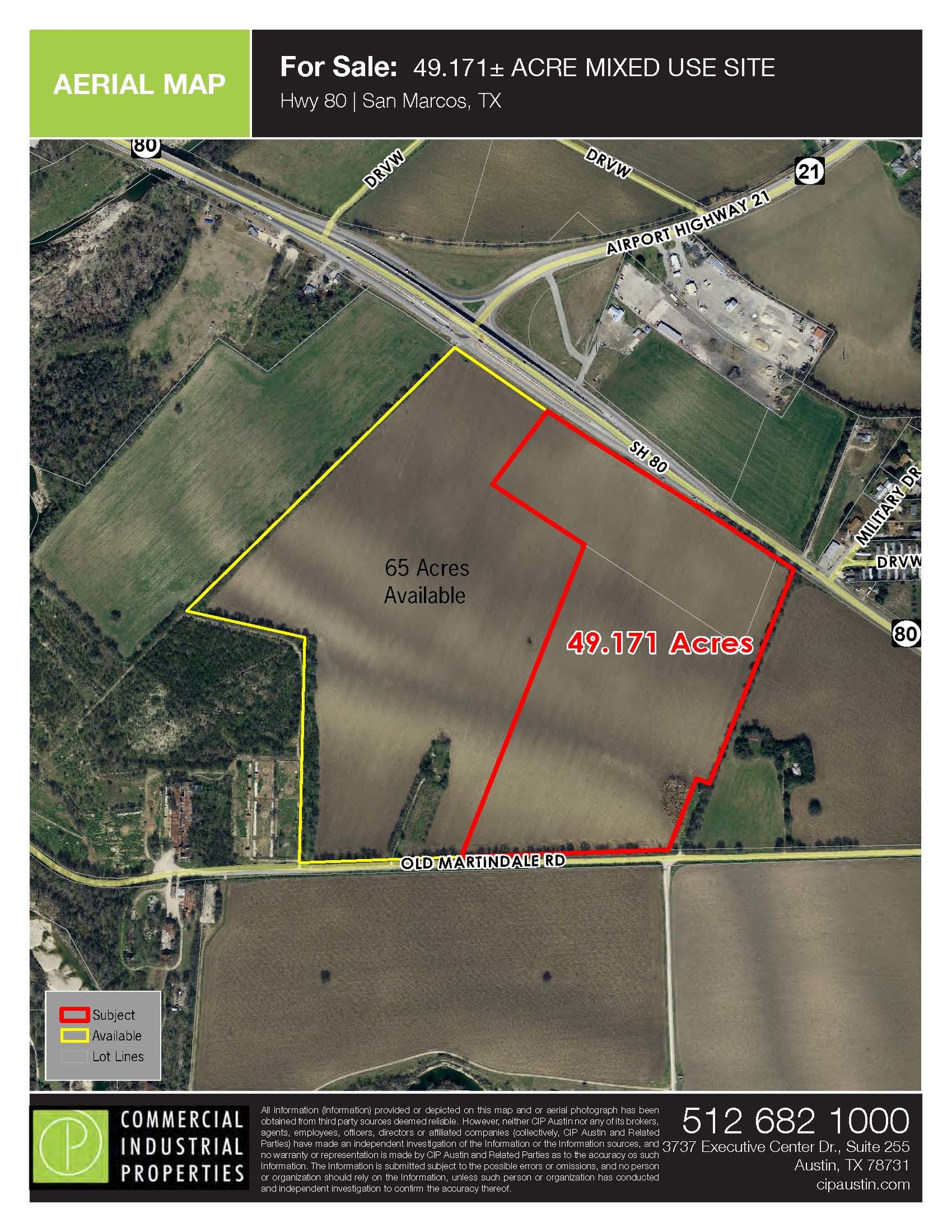 State Highway 80 And State Highway 21, San Marcos, TX for sale Other- Image 1 of 1