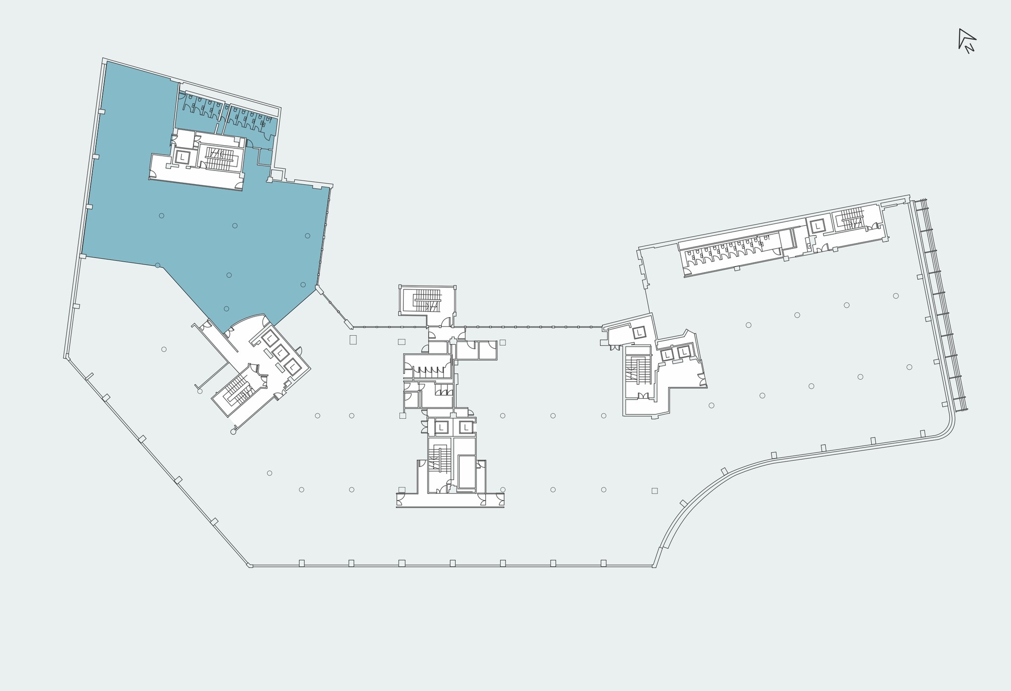 2 The Priory, Birmingham for lease Floor Plan- Image 1 of 3