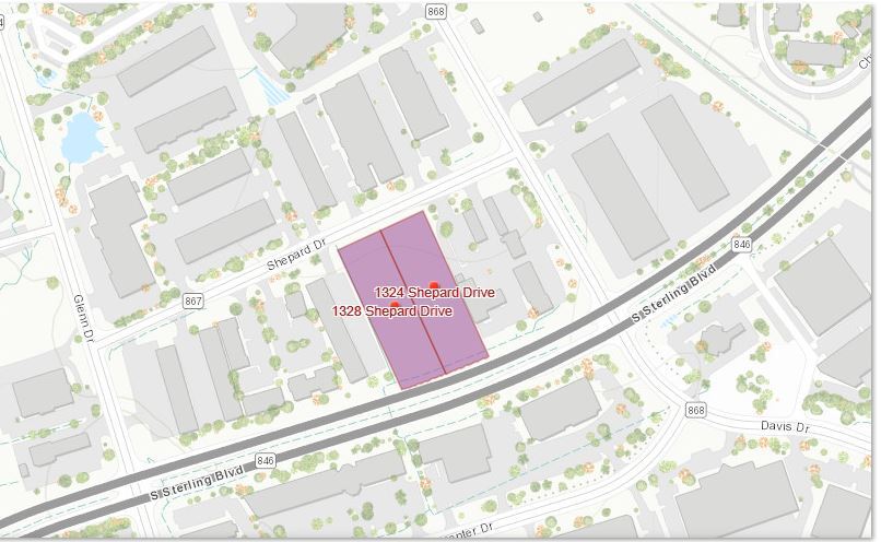 1324-1328 Shepard Dr, Sterling, VA for sale Plat Map- Image 1 of 1