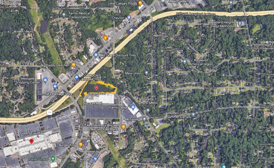 0 Ben Hill Rd SW, Atlanta, GA for sale - Aerial - Image 3 of 3