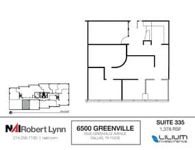 6500 Greenville Ave, Dallas, TX for lease Floor Plan- Image 1 of 1