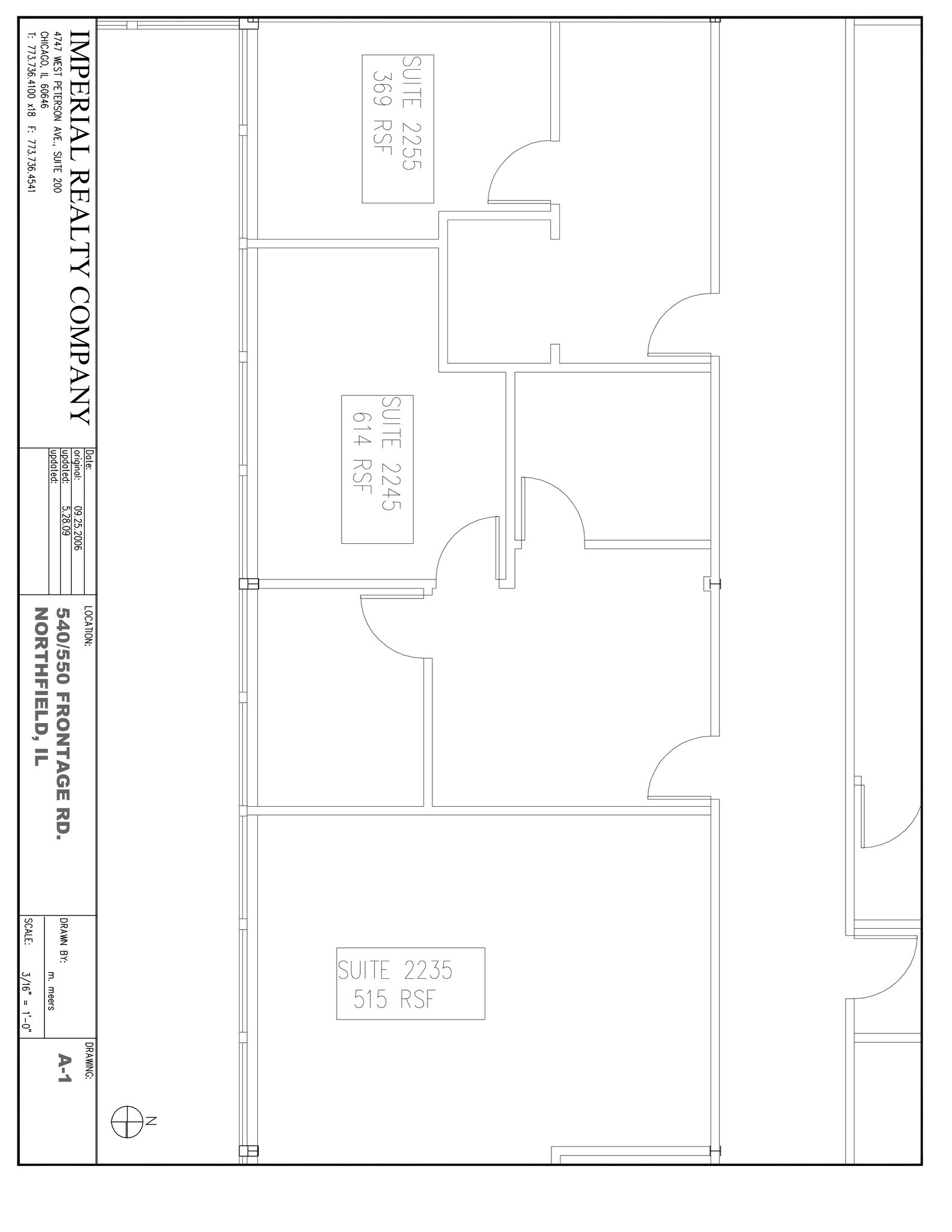 540-550 W Frontage Rd, Northfield, IL for lease Site Plan- Image 1 of 1