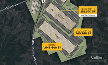 121 Logistics Dr, Gaffney, SC for lease Site Plan- Image 2 of 3