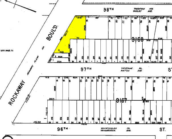 9708 Rockaway Blvd, Ozone Park, NY for lease - Plat Map - Image 2 of 7