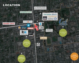 2006 Kala Bagai Way, Berkeley, CA for lease Aerial- Image 1 of 4