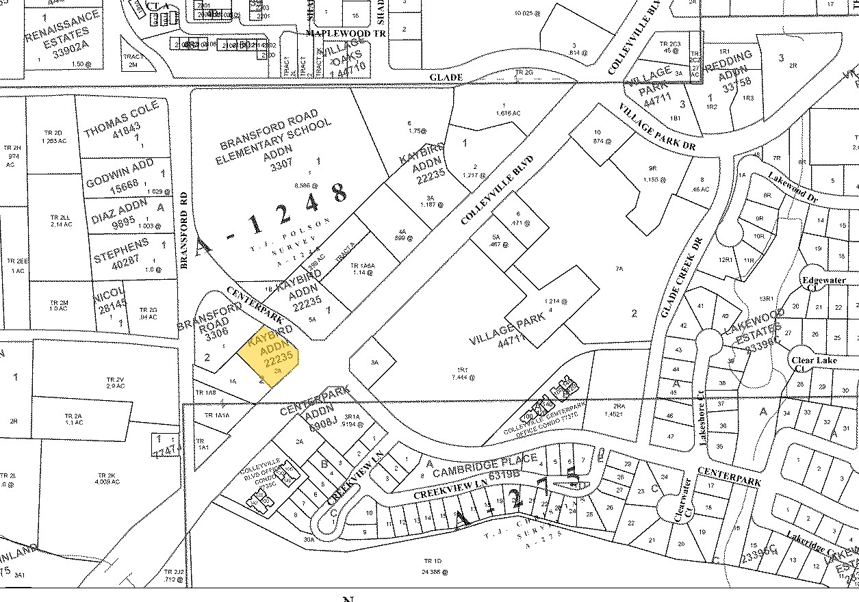 4620 Colleyville Blvd, Colleyville, TX for sale Plat Map- Image 1 of 1