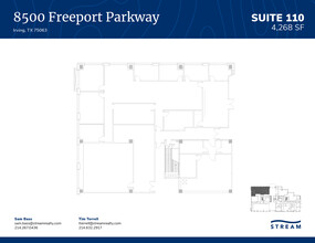 8500 Freeport Pkwy, Irving, TX for lease Floor Plan- Image 1 of 1