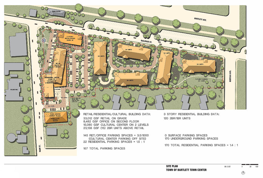 201 S Main St, Bartlett, IL for lease - Site Plan - Image 3 of 4