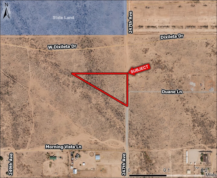 Duane Lane, Wittmann, AZ for sale - Aerial - Image 1 of 6