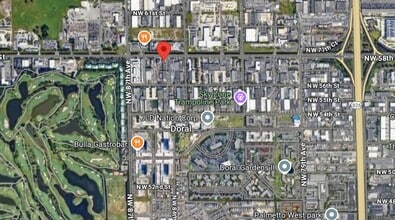 NW 58th St, Doral, FL - AERIAL  map view