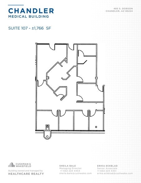 485 S Dobson Rd, Chandler, AZ for lease - Site Plan - Image 2 of 5