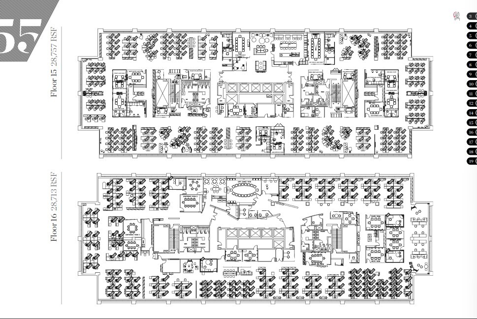 55 Bloor St W, Toronto, ON for lease Floor Plan- Image 1 of 1