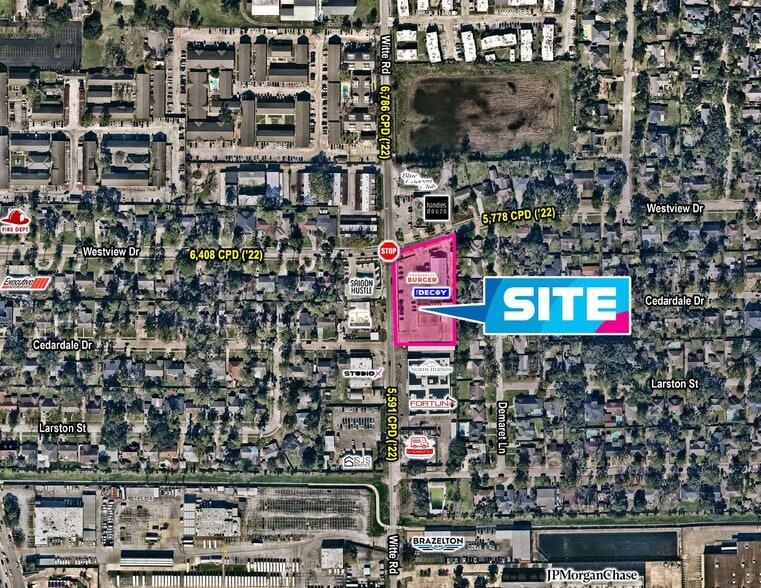 1222 Witte Rd, Houston, TX for lease - Plat Map - Image 2 of 8