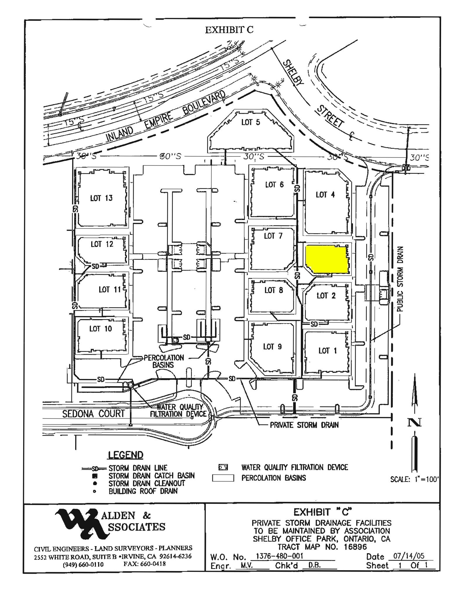 3190 Shelby St, Ontario, CA for lease Site Plan- Image 1 of 3