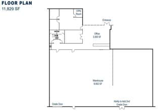 8829-8835 Complex Dr, San Diego, CA for lease Floor Plan- Image 1 of 2