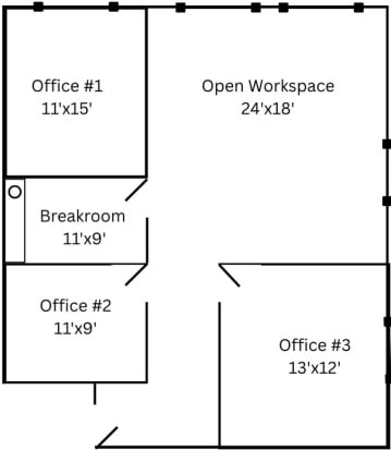 9145-9161 Narcoossee Rd, Orlando, FL for lease Floor Plan- Image 1 of 1