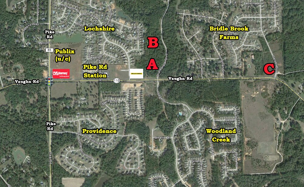 Vaughn Rd, Pike Road, AL 36064