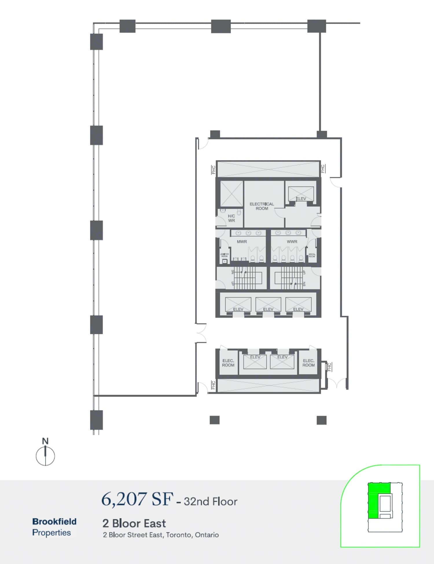 2 Bloor St E, Toronto, ON for lease Floor Plan- Image 1 of 1