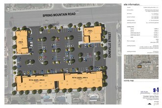 5845 Spring Mountain Rd, Las Vegas, NV - Aerial  map view