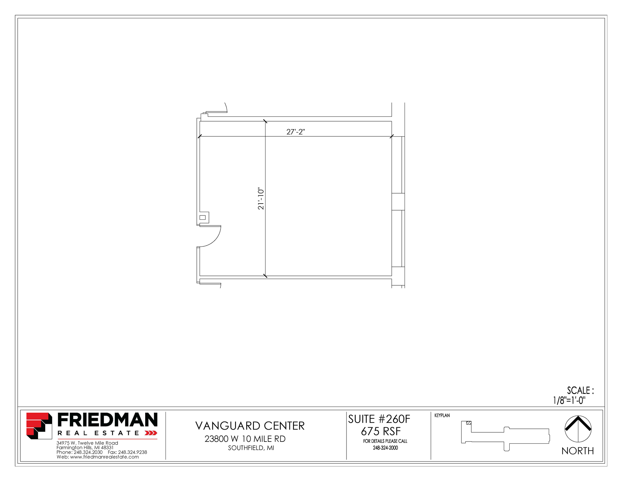 23800 W 10 Mile Rd, Southfield, MI for lease Building Photo- Image 1 of 2