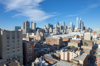 1010 Race St, Philadelphia, PA - aerial  map view