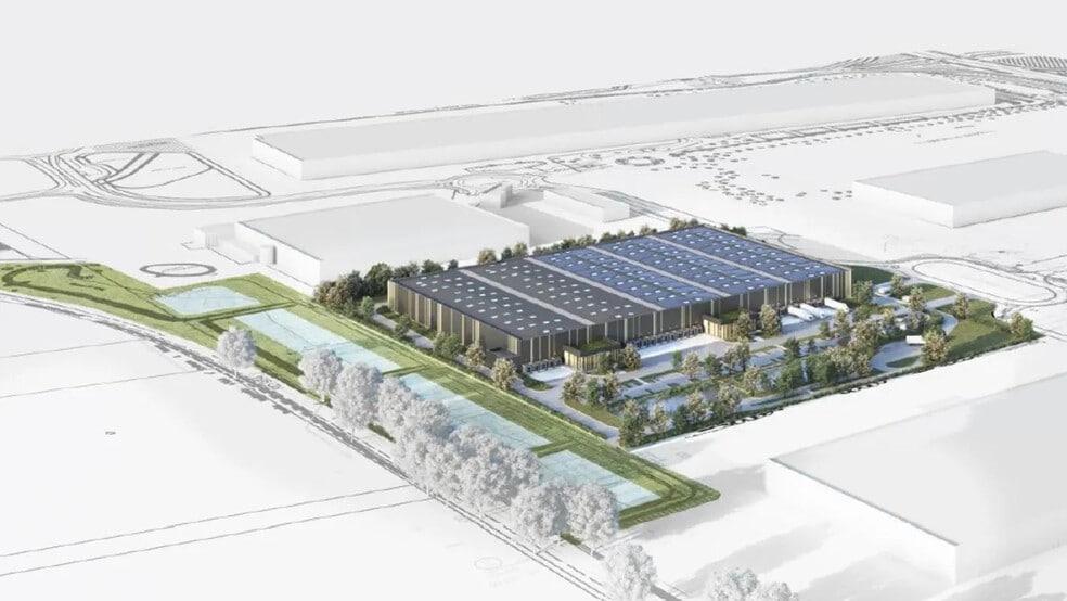 Industrial in Poupry for lease - Building Photo - Image 2 of 10