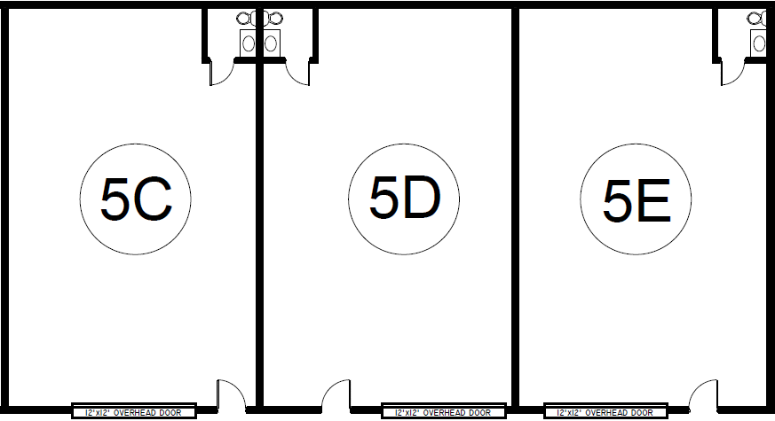 433 Walker St, Holly Hill, FL for lease Floor Plan- Image 1 of 1