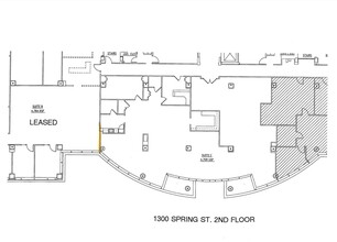 1300 Spring St, Silver Spring, MD for lease Floor Plan- Image 2 of 3