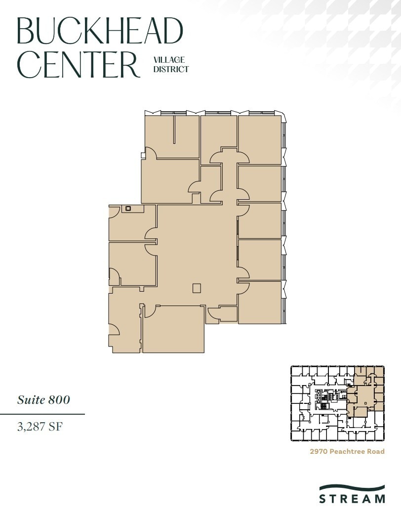 2970 Peachtree Rd NW, Atlanta, GA for lease Floor Plan- Image 1 of 1