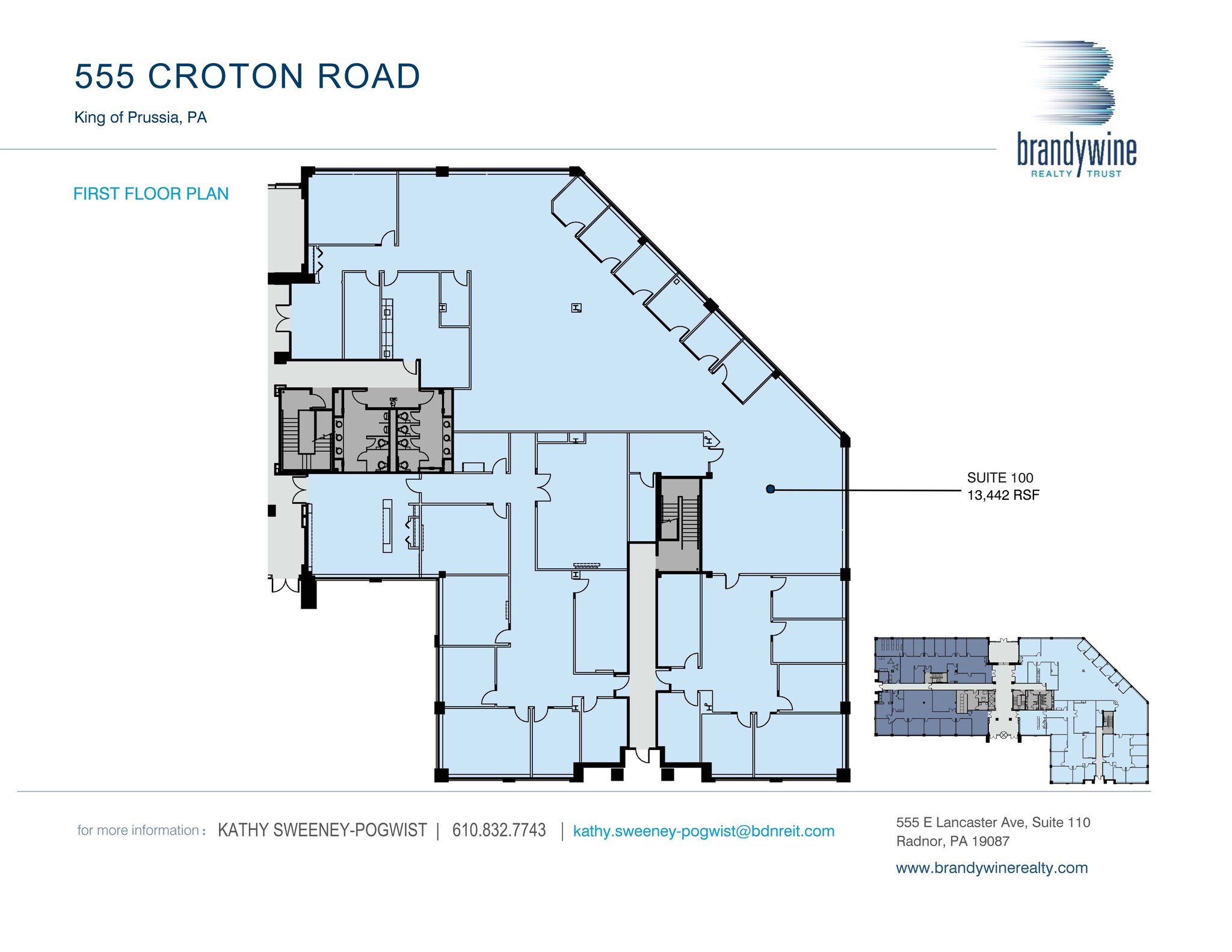 555 Croton Rd, King Of Prussia, PA for lease Site Plan- Image 1 of 1