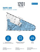 1201 15th St NW, Washington, DC for lease Floor Plan- Image 1 of 1