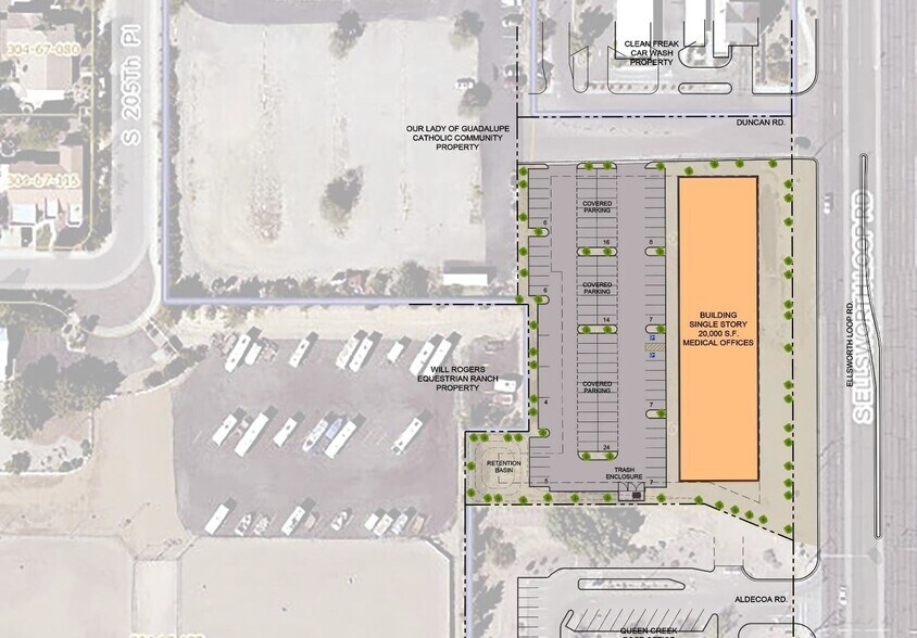 SSWC of Ellsworth Loop & Ocotillo Rd, Queen Creek, AZ 85142 Queen