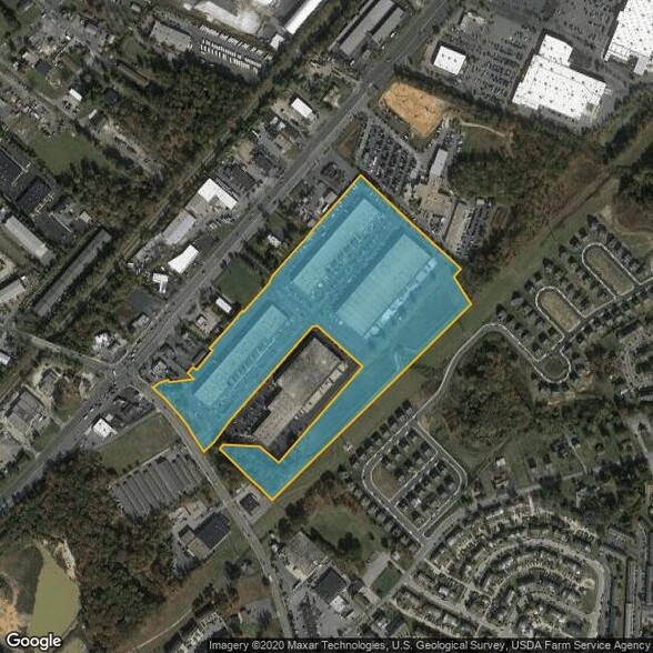 9600 Pulaski Park Dr, Middle River, MD for lease - Plat Map - Image 2 of 7