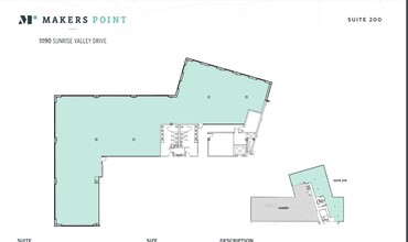 11190 Sunrise Valley Dr, Reston, VA for lease Floor Plan- Image 1 of 13