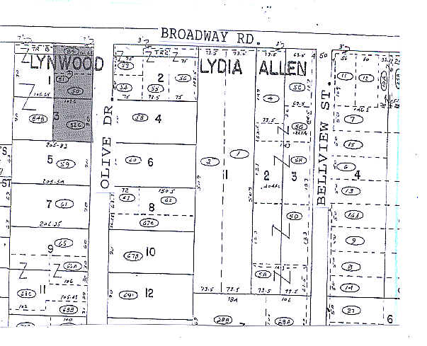 635 E Broadway Rd, Mesa, AZ for lease - Plat Map - Image 2 of 2