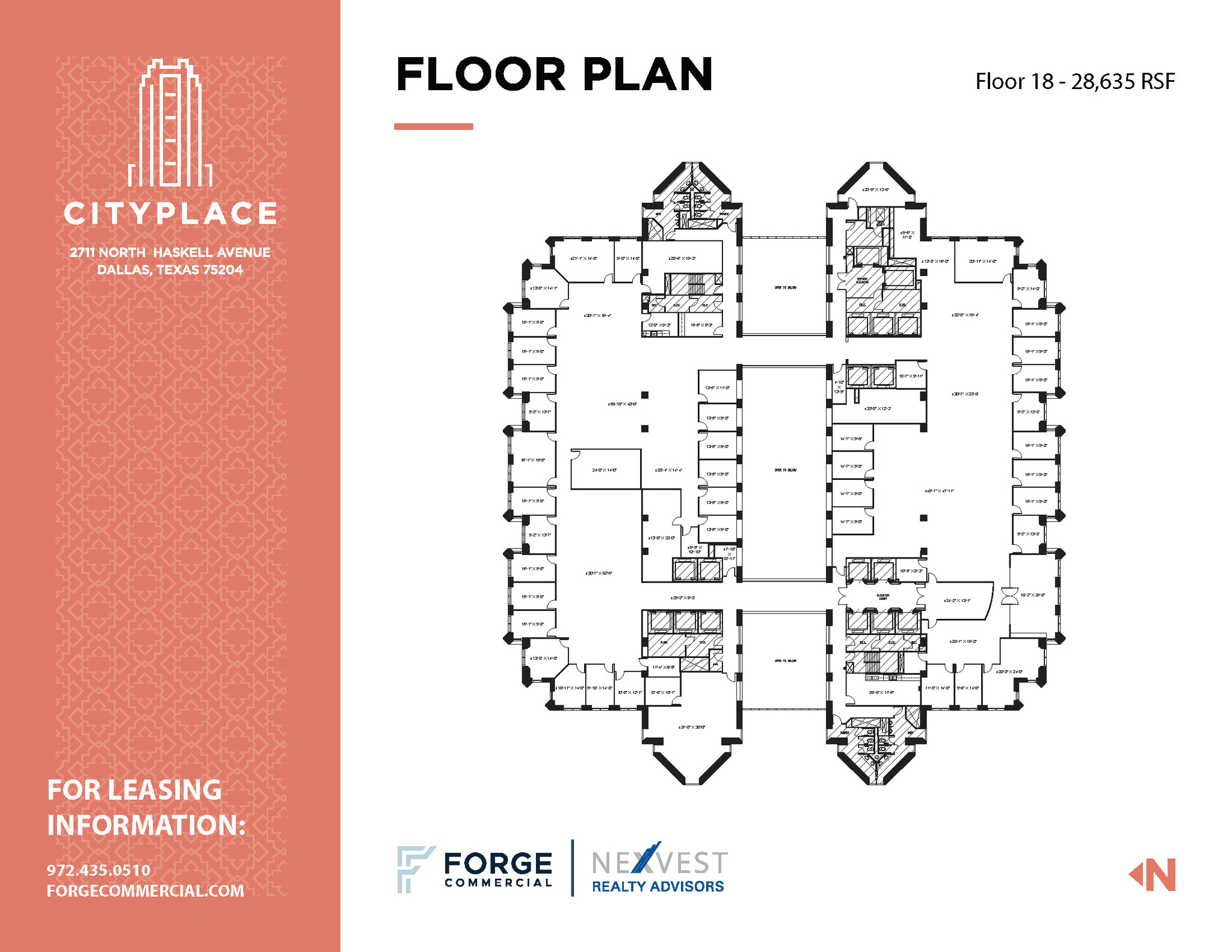 2711 N Haskell Ave, Dallas, TX for lease Floor Plan- Image 1 of 1