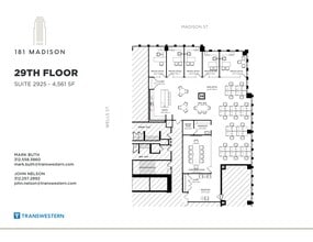 181 W Madison St, Chicago, IL for lease Site Plan- Image 2 of 5