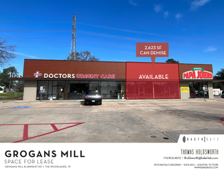 More details for 25118 Grogans Mill Rd, The Woodlands, TX - Retail for Lease