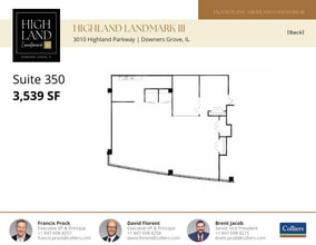 3010 Highland Pky, Downers Grove, IL for lease Floor Plan- Image 1 of 1