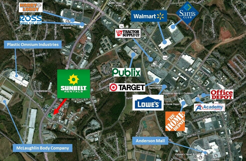 1700 Pearman Dairy Rd, Anderson, SC for sale Building Photo- Image 1 of 1