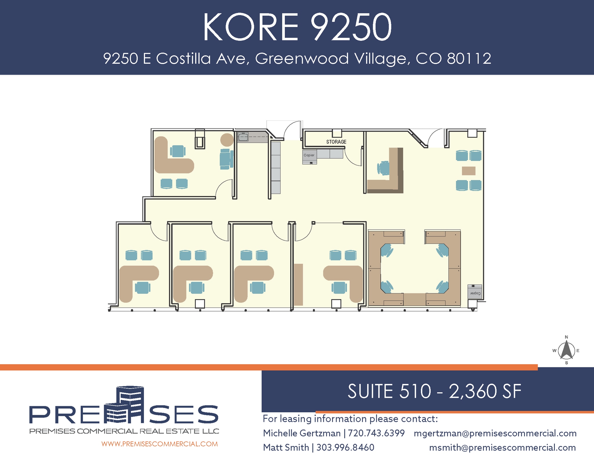 9250 E Costilla Ave, Greenwood Village, CO for lease Floor Plan- Image 1 of 1