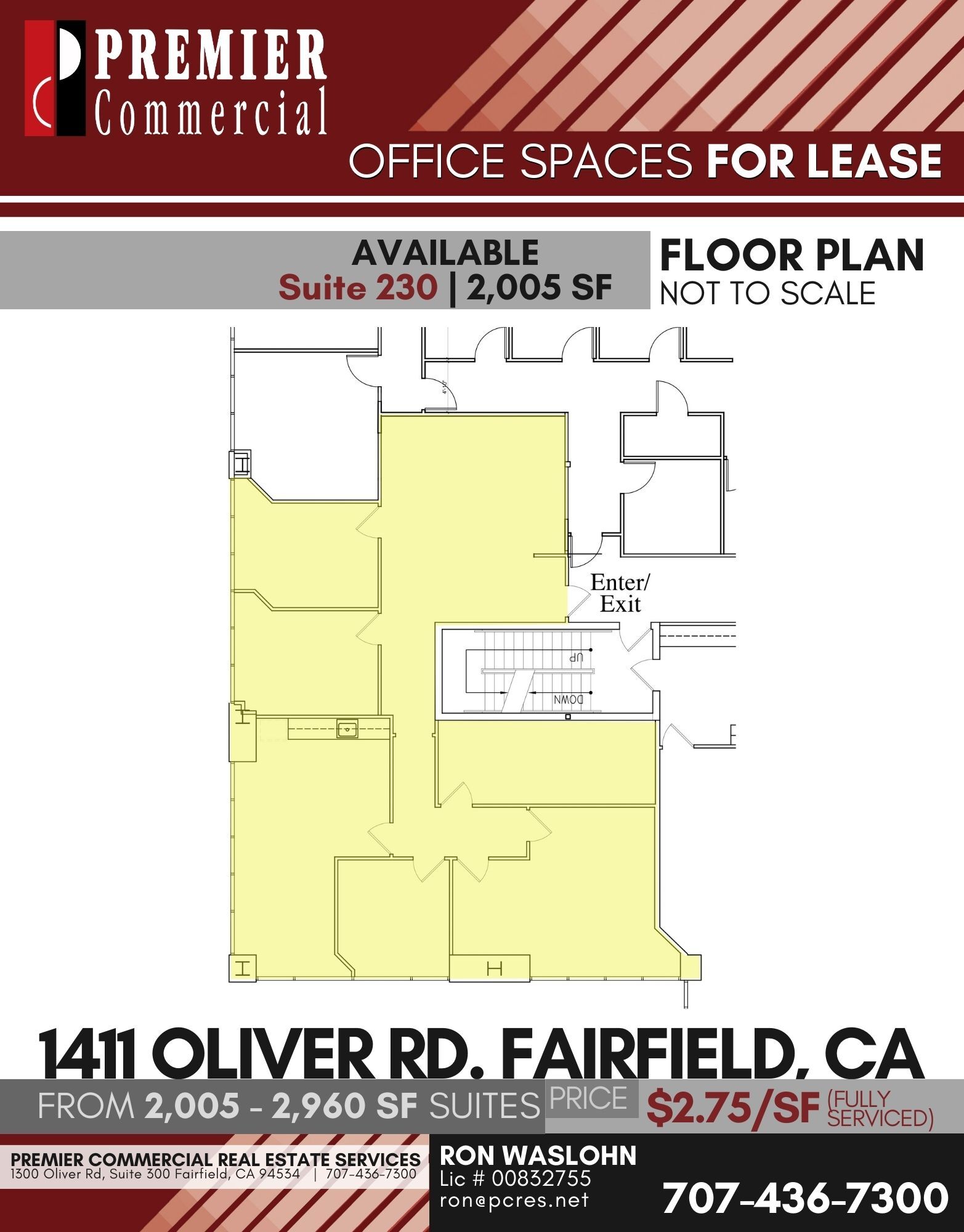 1411 Oliver Rd, Fairfield, CA for lease Floor Plan- Image 1 of 1