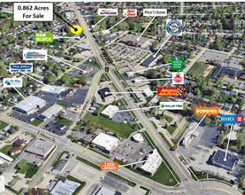 1748 Main St, Green Bay, WI - AERIAL  map view