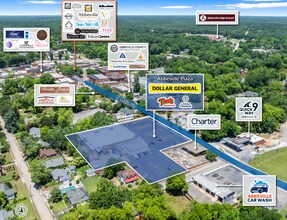 300 S Main St, Abbeville, SC - AERIAL  map view - Image1