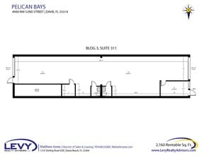 4990 SW 52nd St, Fort Lauderdale, FL for lease Floor Plan- Image 2 of 4
