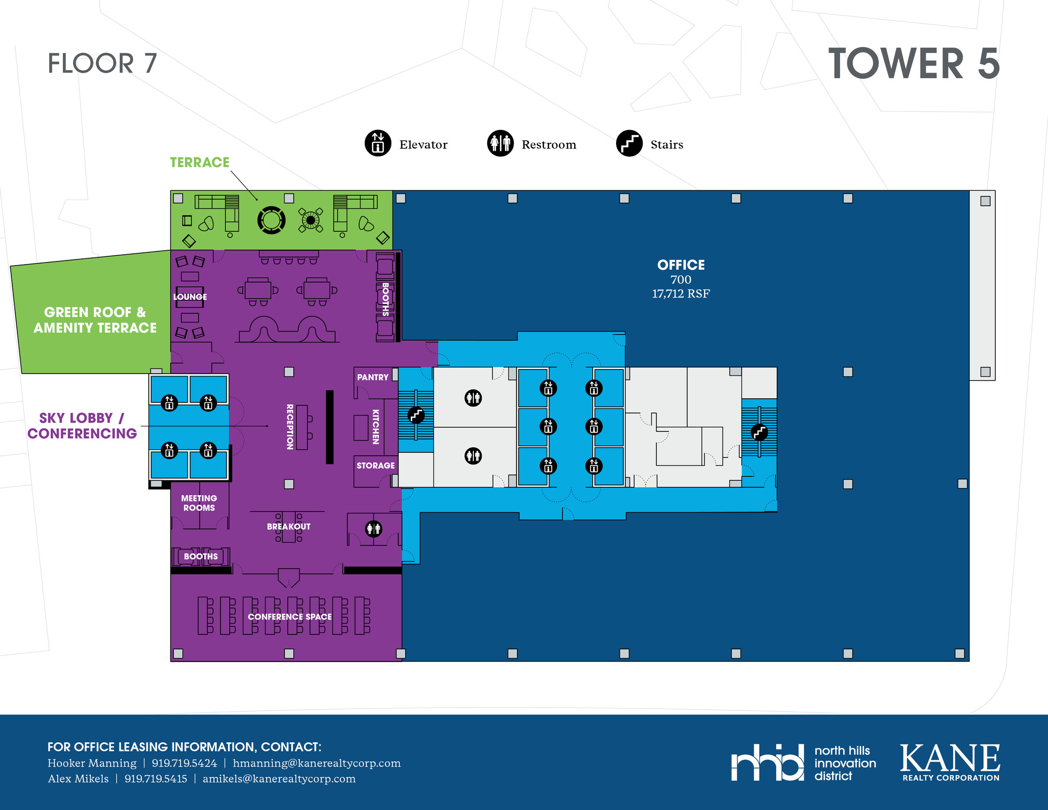 541 Church At North Hills St, Raleigh, NC for lease Floor Plan- Image 1 of 1