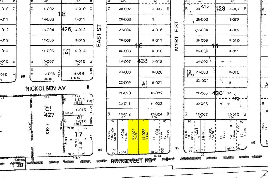 27W130 Roosevelt Rd, Winfield, IL for sale - Plat Map - Image 3 of 12