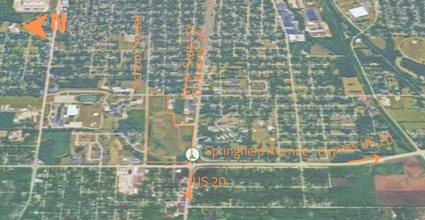 453 N Springfield Ave, Rockford, IL - AERIAL  map view