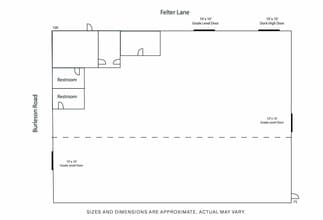 4110 Felter Ln, Austin, TX for lease Floor Plan- Image 1 of 1
