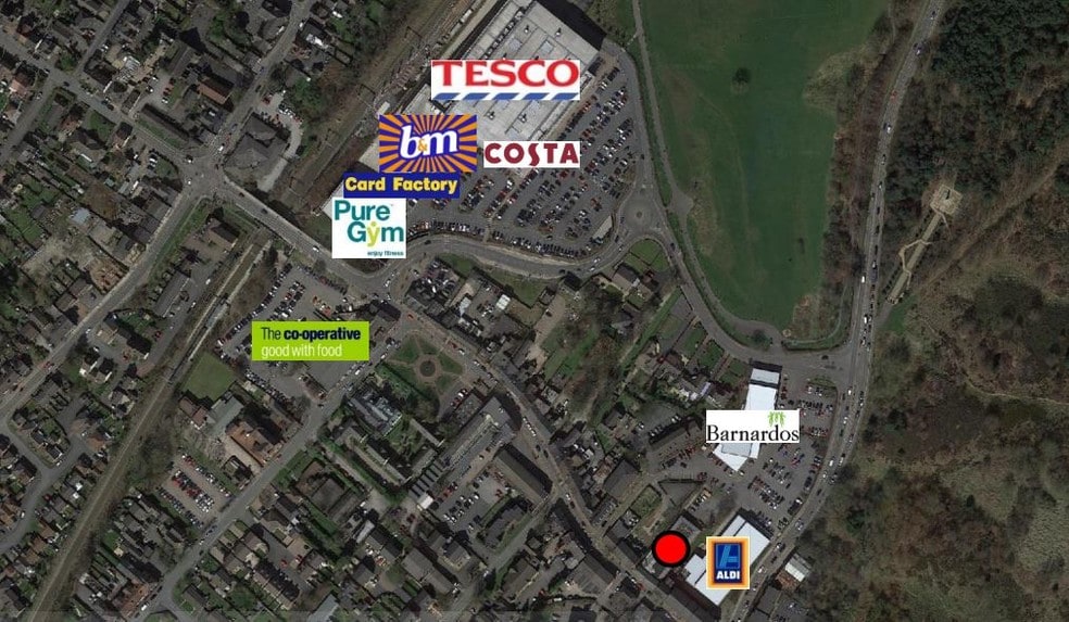 22-26 Market St, Hednesford for lease - Aerial - Image 2 of 2